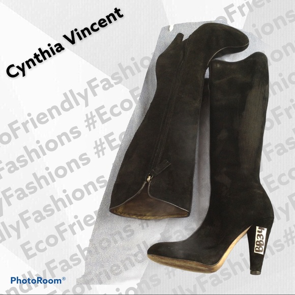 Cynthia Vincent Women's Gigi Tall Pointed Toe Boot - Picture 3 of 6